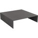 Verin 60 X 31.25 inch Warm Grey Outdoor Coffee Table